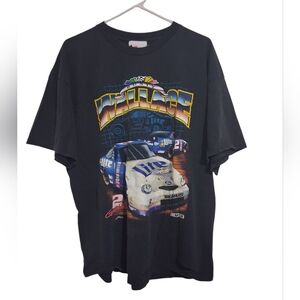 Vintage Chase Authentics Rusty Wallace Nascar Mens Shirt Black XL